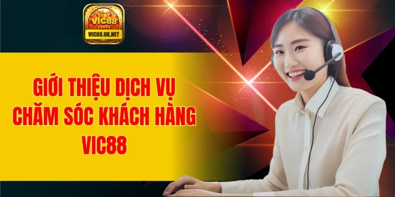 Giới thiệu dịch vụ chăm sóc khách hàng VIC88